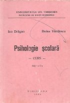 Psihologie scolara Curs Editia