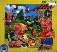 Puzzle - Cei trei purcelusi