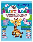 Quiet book carte educativă machete