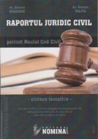 Raportul Juridic Civil potrivit Noului