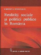 Realităţi sociale şi politici publice în România : cronica pandemiei