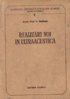 Realizari noi Ultraacustica