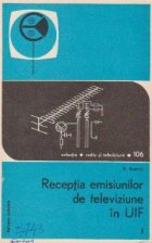 Receptia emisiunilor televiziune UIF Volumul