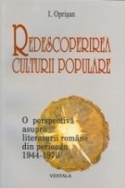 Redescoperirea culturii populare perspectiva asupra