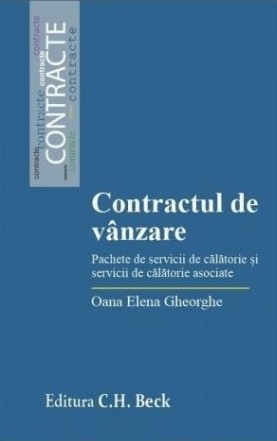 Regimul juridic al contractului de vânzare a pachetelor de servicii de călătorie şi servicii de călătorie asociate