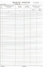 coperta Registru - Inventar