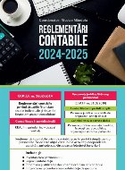 Reglementări contabile 2025-2026