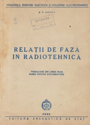 Relatii de faza in radiotehnica (Traducere din limba rusa)