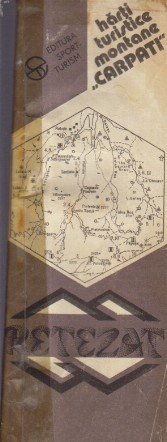 Retezat - Harti turistice montane Carpati