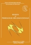 Revista de Psihologie Organizationala. Vol. IV, nr. 1-2/2004