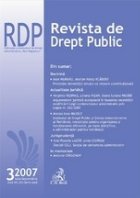 Revista de Drept Public, Nr. 3/2007