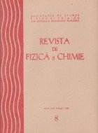 Revista Fizica Chimie August 1984