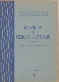 Revista de Fizica si Chimie, Martie 1974