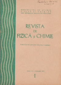 Revista de fizica si chimie, Ianuarie 1975