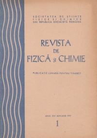 Revista de fizica si chimie, Ianuarie 1977