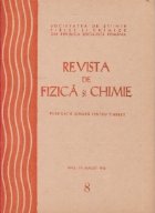 Revista de fizica si chimie, August 1978