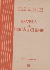 Revista de Fizica si Chimie, Octombrie 1982