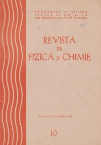 Revista de Fizica si Chimie, Octombrie 1986