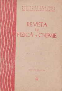 Revista de Fizica si Chimie, Aprilie 1984