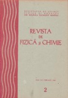 Revista fizica chimie Februarie 1988