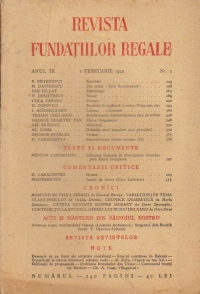 Revista Fundatiilor Regale, Nr. 2/1942