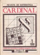 Revista de matematica Cardinal, Nr. 1/1990 (clasele I-XII)