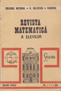 Revista Matematica a elevilor, Nr. 1/1992