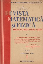 Revista Matematica si Fizica 1953 (12 numere)