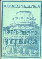 Revista matematica Titeica Anul