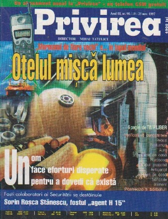 Revista Privirea, 19-25 Noiembrie 1997