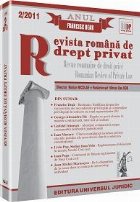 Revista romana de drept privat nr. 2/2011 - Anul Francisc Deak