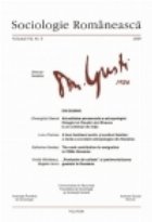 coperta Revista de sociologie romaneasca, volumul VII, nr. 3, 2009