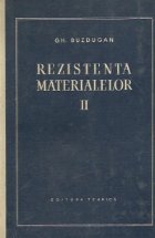 coperta Rezistenta materialelor, Volumul al II-lea