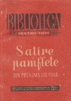 Satire pamflete din preajma lui