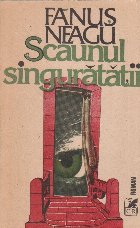 coperta Scaunul singuratatii