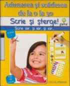 coperta Scrie si sterge! Adunarea si scaderea de la 0 la 30