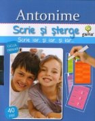 coperta Scrie si sterge : Antonime (cliclul primar)