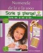 coperta Scrie si sterge! Numerele de la 0 la 1000