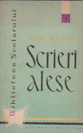 Scrieri alese (Ghica)