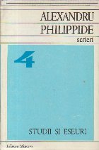 Scrieri Studii eseuri (Alexandru Philippide)