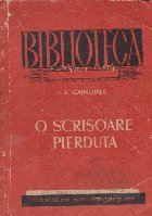 scrisoare pierduta