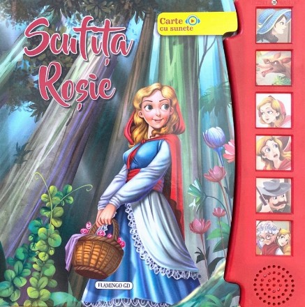 Scufita Rosie. Carte cu sunete