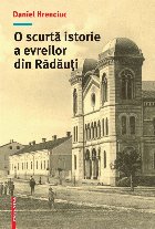 scurta istorie evreilor din Radauti