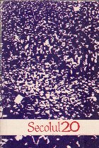 Secolul 20 Revista de literatura universala nr 201, 10/1977