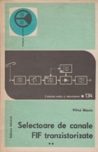 Selectoare canale FIF tranzistorizate Volumul