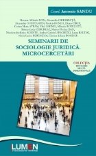 Seminarii de sociologie juridica. Microcercetari.