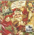 coperta Servetele Mos Craciun (Set 20 buc.)