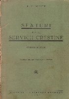 Sfaturi pentru servicii crestine
