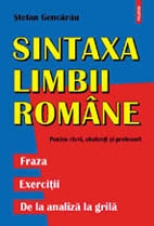 Sintaxa limbii romane. Fraza. Exercitii. De la analiza la teste grila