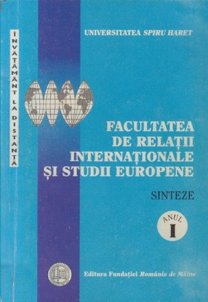 Sinteze, Anul I - Invatamant la distanta (Facultatea de Relatii Internationale si Studii Europene)